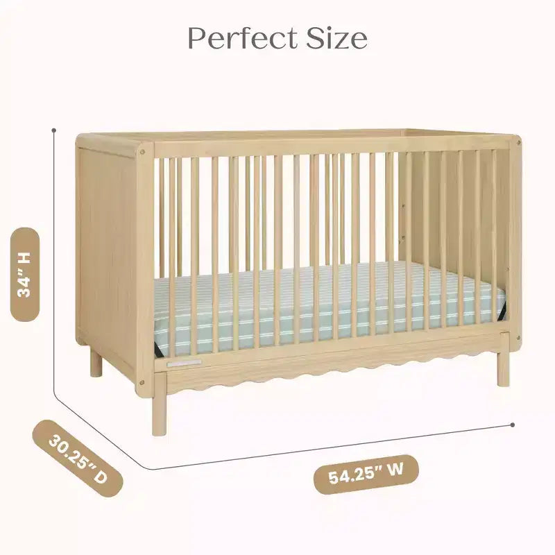 Lit de bébé convertible 4-en-1 William de Delta Children - Certifié Greenguard Gold