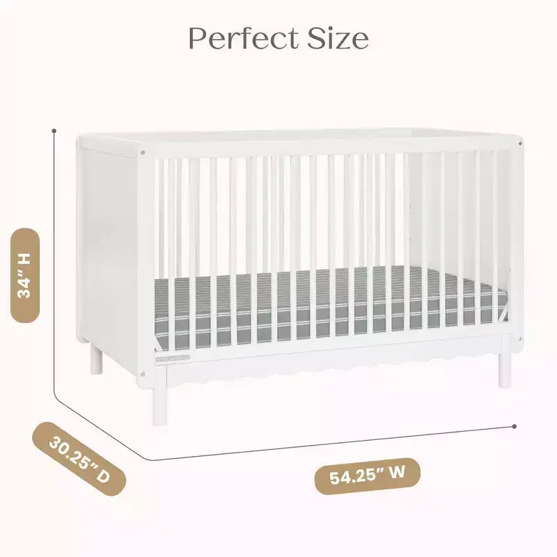 Lit de bébé convertible 4-en-1 William de Delta Children - Certifié Greenguard Gold