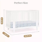 Lit de bébé convertible 4-en-1 Delta Children Noah certifié Greenguard Gold