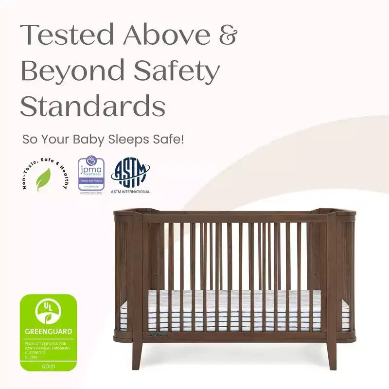 Lit de bébé convertible 4-en-1 Delta Children Noah certifié Greenguard Gold