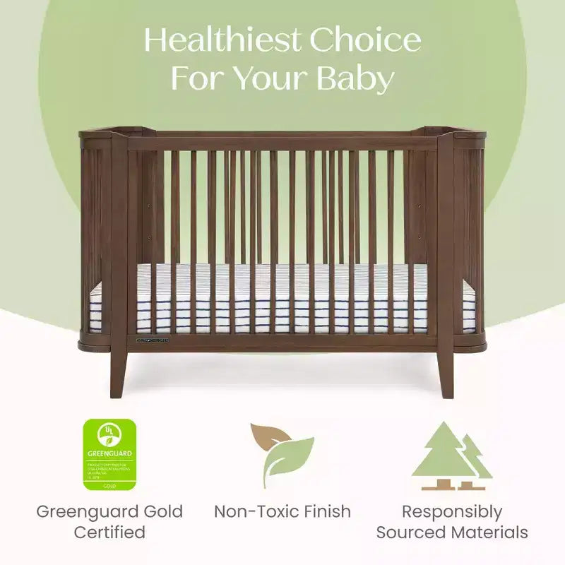 Lit de bébé convertible 4-en-1 Delta Children Noah certifié Greenguard Gold