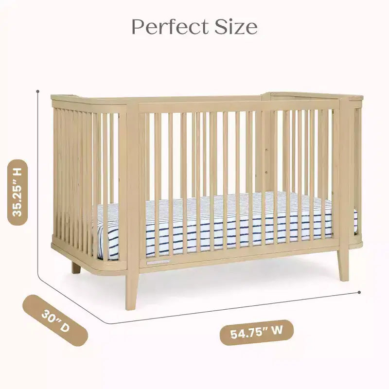 Lit de bébé convertible 4-en-1 Delta Children Noah certifié Greenguard Gold