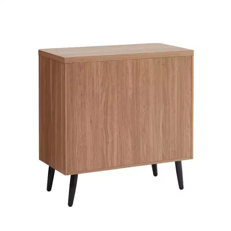 Meuble d'appoint moderne du milieu du siècle Manhattan Comfort Jodie avec 2 étagères