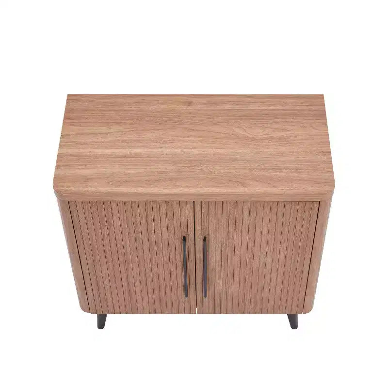 Meuble d'appoint moderne du milieu du siècle Manhattan Comfort Jodie avec 2 étagères