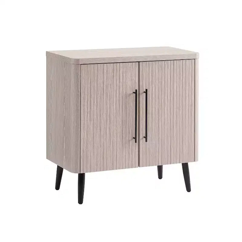 Meuble d'appoint moderne du milieu du siècle Manhattan Comfort Jodie avec 2 étagères