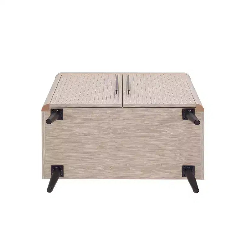 Meuble d'appoint moderne du milieu du siècle Manhattan Comfort Jodie avec 2 étagères