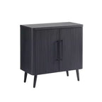 Meuble d'appoint moderne du milieu du siècle Manhattan Comfort Jodie avec 2 étagères