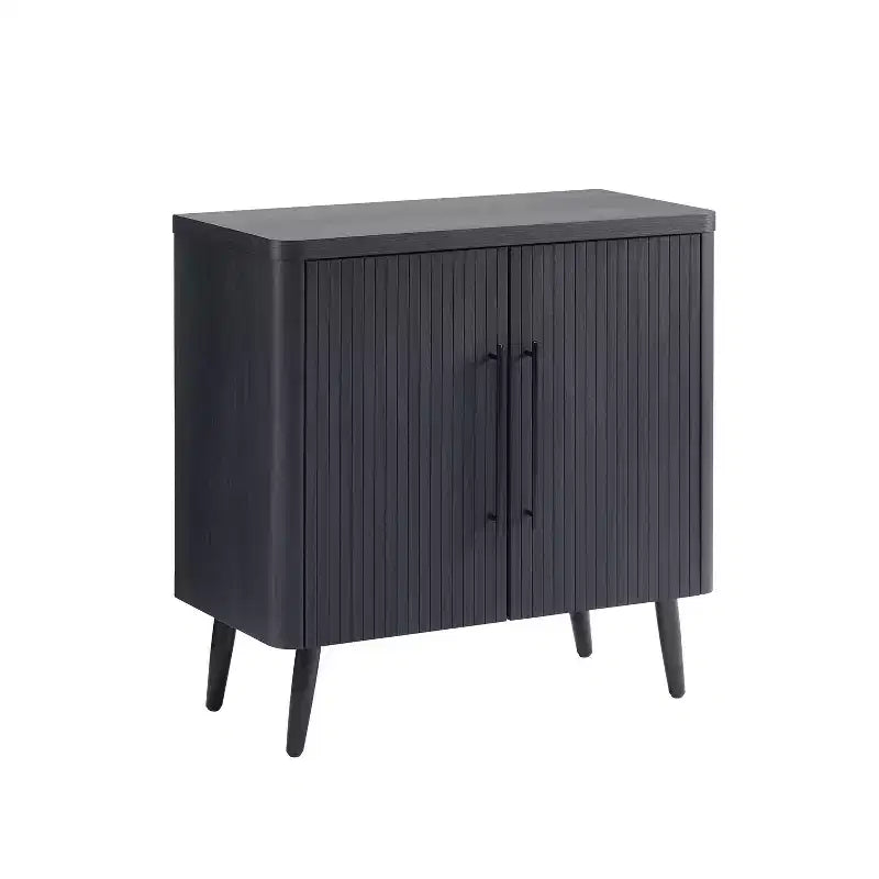 Meuble d'appoint moderne du milieu du siècle Manhattan Comfort Jodie avec 2 étagères