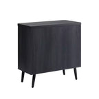 Meuble d'appoint moderne du milieu du siècle Manhattan Comfort Jodie avec 2 étagères