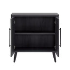 Meuble d'appoint moderne du milieu du siècle Manhattan Comfort Jodie avec 2 étagères