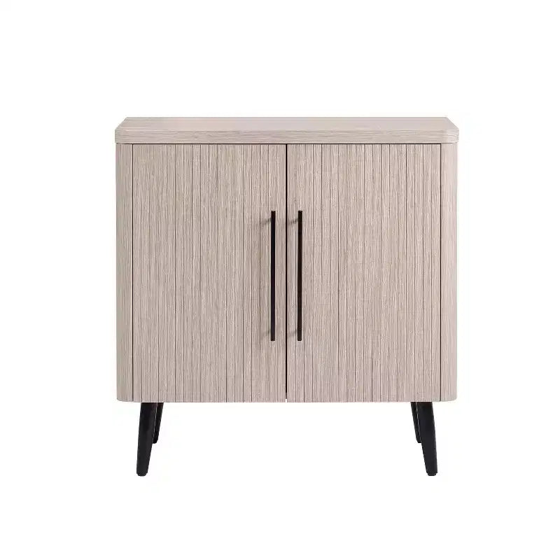 Meuble d'appoint moderne du milieu du siècle Manhattan Comfort Jodie avec 2 étagères