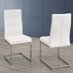 Brassex – Ensemble de 2 chaises de salle à manger Cierra