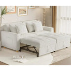 AECOJOY Canapé-Lit 3-en-1 Chaise Lit Double Convertible