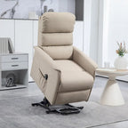 Fauteuil releveur inclinable HOMCOM pour personnes âgées, montage facile, fauteuil releveur en tissu avec télécommande