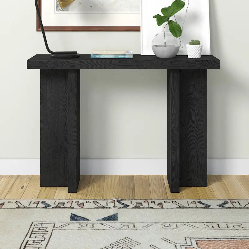 Dimitra, console rectangulaire large de 42 po - 42 po de largeur