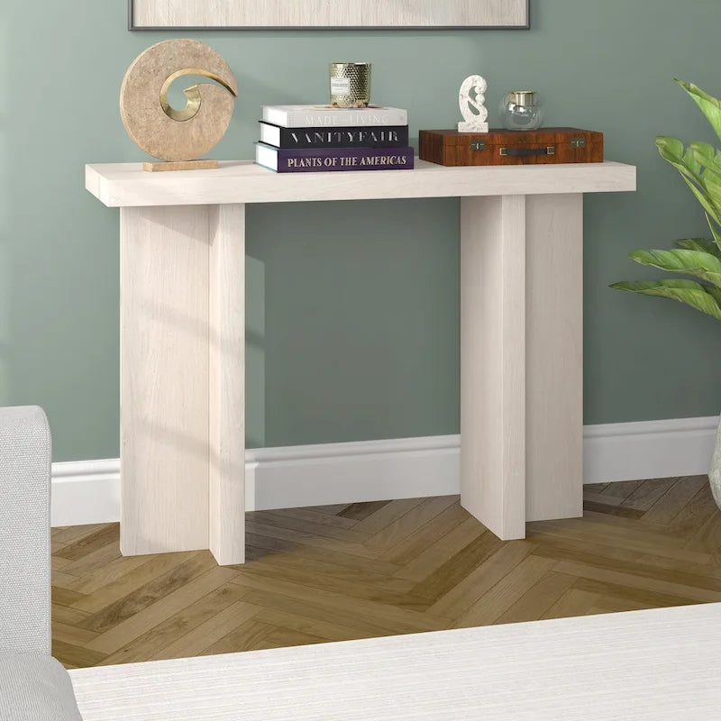 Dimitra, console rectangulaire large de 42 po - 42 po de largeur
