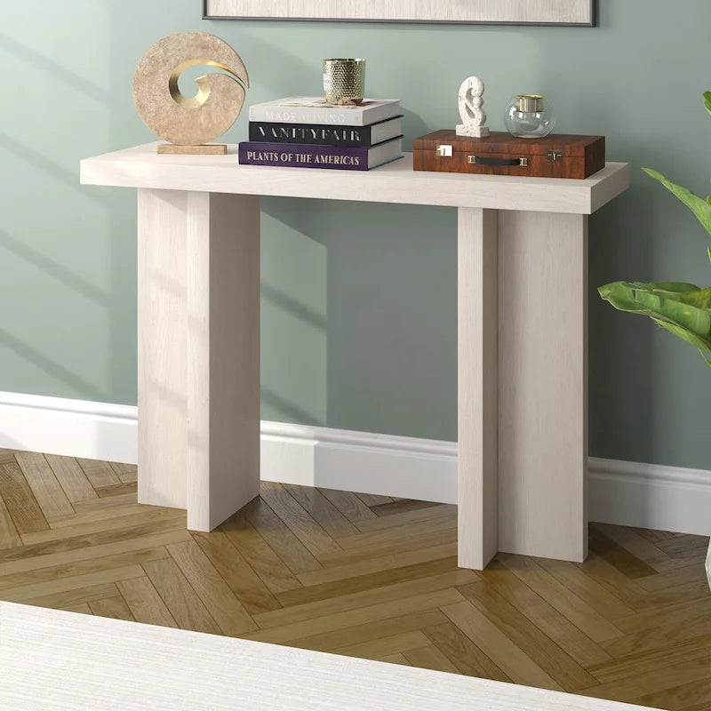 Dimitra, console rectangulaire large de 42 po - 42 po de largeur
