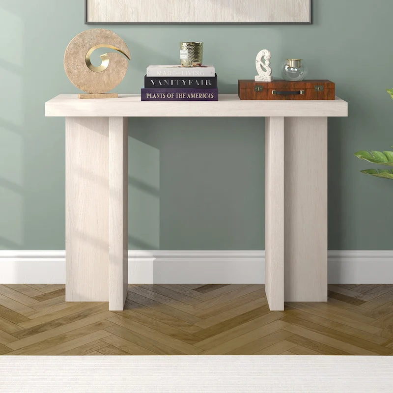Dimitra, console rectangulaire large de 42 po - 42 po de largeur