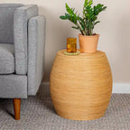 Table d'appoint en rotin