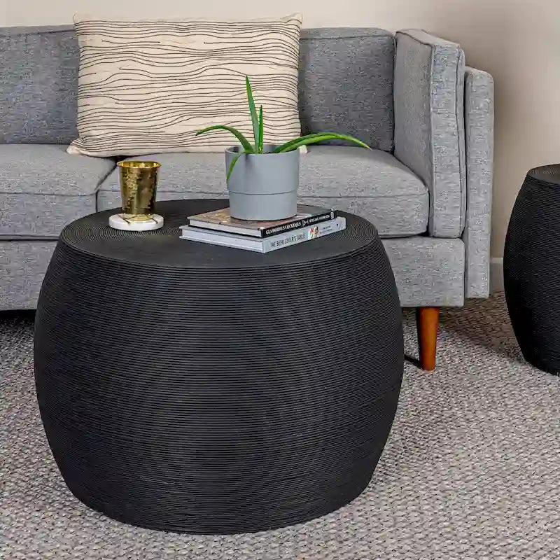 Table d'appoint en rotin