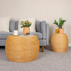 Table d'appoint en rotin