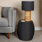 Table d'appoint en rotin