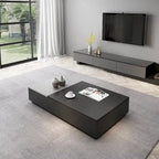 51.18 Table basse relevable avec compartiment de rangement caché et 2 tiroirs