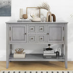 Buffet Console avec Étagère Inférieure