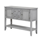 Buffet Console avec Étagère Inférieure