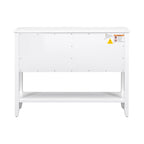 Buffet Console avec Étagère Inférieure
