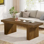 Table Basse de Ferme de 120 cm, Table Basse Rectangulaire