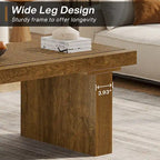 Table Basse de Ferme de 120 cm, Table Basse Rectangulaire
