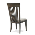 Chaises de salle à manger Roundhill Furniture Grant avec clous décoratifs, lot de 2, beiges