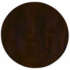 Table basse piédestal ronde en bois Senna de 79 cm