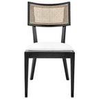 Caledonia Chaise de salle à manger en bois, lot de 2