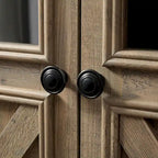 Roomfitters Meuble Buffet Grande Armoire 2 Portes, Meuble Bar à Vin, Meuble de Rangement Bar à Café Bar à Vin