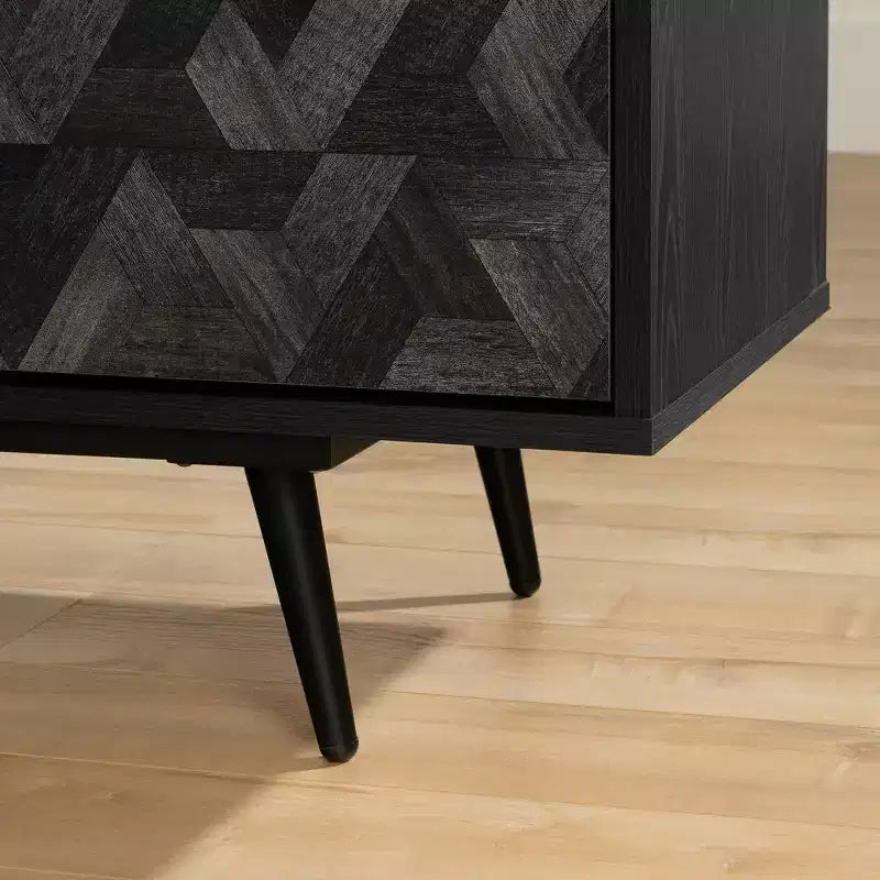 Meuble de télévision South Shore Oxford pour téléviseurs jusqu'à 75" avec portes