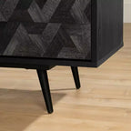 Meuble de télévision South Shore Oxford pour téléviseurs jusqu'à 75" avec portes