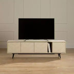 Meuble de télévision South Shore Oxford pour téléviseurs jusqu'à 75" avec portes