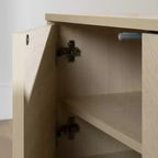 Meuble de télévision South Shore Oxford pour téléviseurs jusqu'à 75" avec portes