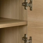 Meuble de télévision South Shore Oxford pour téléviseurs jusqu'à 75" avec portes