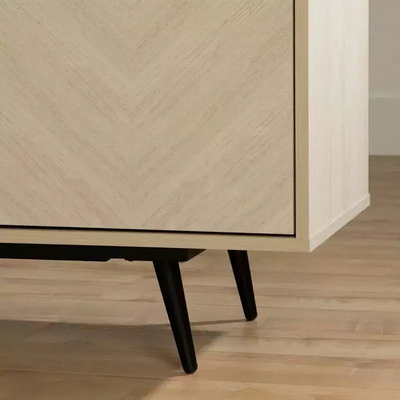 Meuble de télévision South Shore Oxford pour téléviseurs jusqu'à 75" avec portes