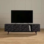 Meuble de télévision South Shore Oxford pour téléviseurs jusqu'à 75" avec portes