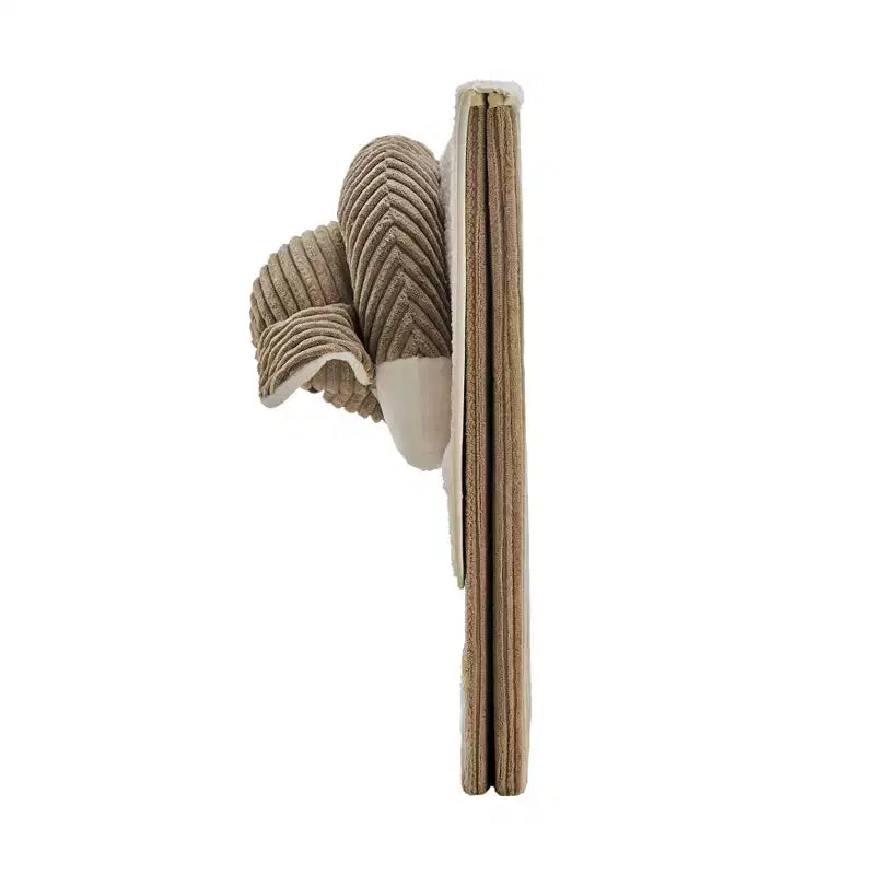 Danya B. Panier à linge pliable en velours côtelé pour enfants, rangement de jouets