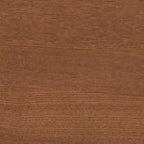 Lit plateforme Baxton Studio Hemera en tissu et bois avec table de chevet flottante Gris/Noyer marron