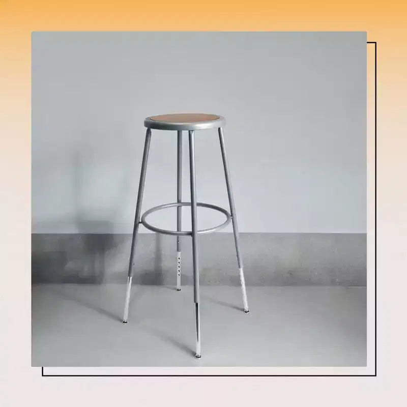 Tabouret en acier Hampden Furnishings, collection Felix, 32 à 39 po