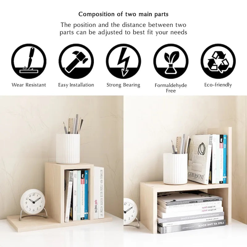 Organisateur de bureau multifonctionnel Étagère de rangement