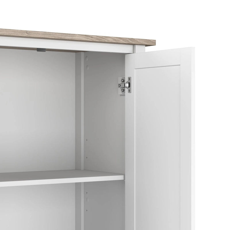 Armoire de rangement haute Mayfield avec portes par Bush Furniture
