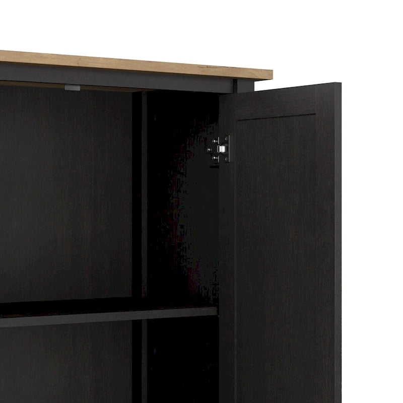 Armoire de rangement haute Mayfield avec portes par Bush Furniture