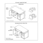 Bureau multifonctionnel Porch & Den Oxley